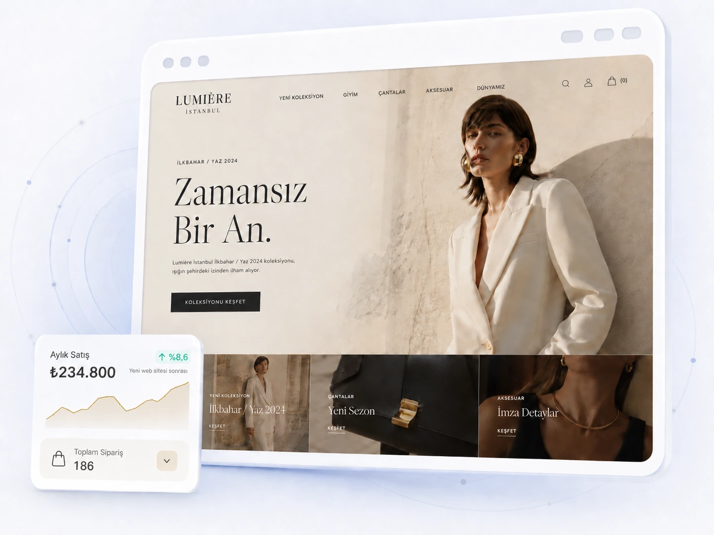 Lumière İstanbul e-ticaret portföy görseli